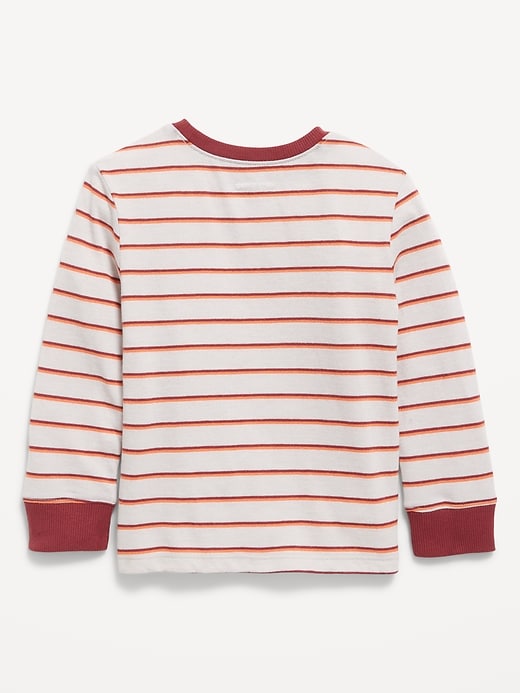 Image number 2 showing, Printed Long-Sleeve T-Shirt for Toddler Boys