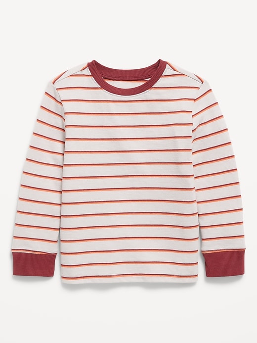 Image number 1 showing, Printed Long-Sleeve T-Shirt for Toddler Boys