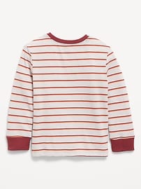 Image number 2 showing, Printed Long-Sleeve T-Shirt for Toddler Boys