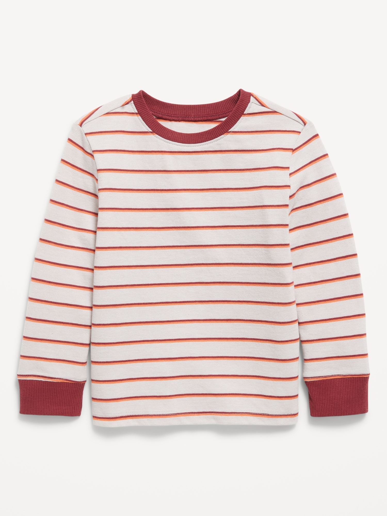 Printed Long-Sleeve T-Shirt for Toddler Boys