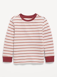 Image number 1 showing, Printed Long-Sleeve T-Shirt for Toddler Boys