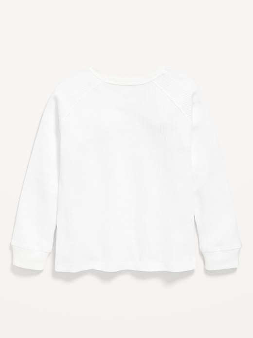 Image number 2 showing, Long-Sleeve Thermal Knit T-Shirt for Toddler Boys