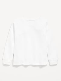 Image number 2 showing, Long-Sleeve Thermal Knit T-Shirt for Toddler Boys