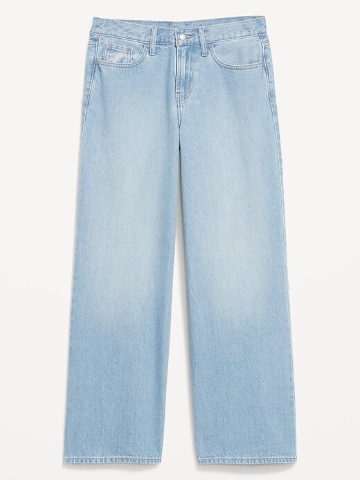 Mid-Rise Wow Baggy Wide-Leg Jeans | Old Navy