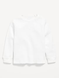 Image number 1 showing, Long-Sleeve Thermal Knit T-Shirt for Toddler Boys