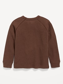 Image number 2 showing, Long-Sleeve Thermal Knit T-Shirt for Toddler Boys