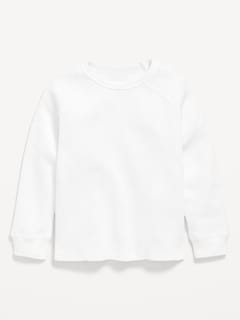 Long-Sleeve Thermal Knit T-Shirt for Toddler Boys