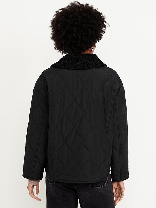 Image number 2 showing, Quilted Nylon Jacket