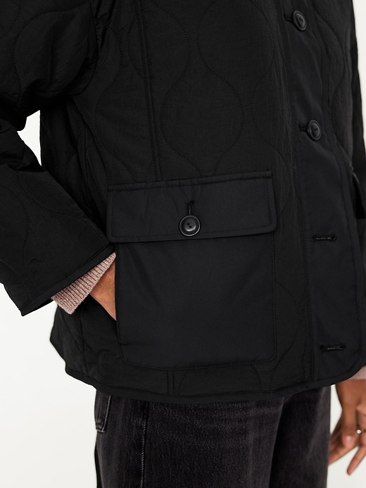 Image number 5 showing, Quilted Nylon Jacket