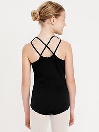 Image number 2 showing, Seamless Fitted Sleeveless Leotard for Girls