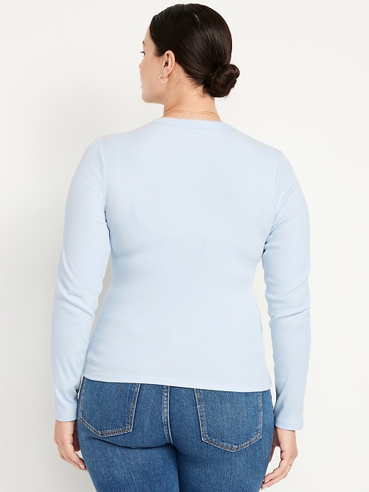 Image number 5 showing, Snug Long-Sleeve Crew-Neck T-Shirt