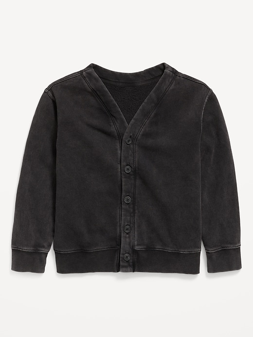 Image number 2 showing, Loose Fleece Cardigan Sweater for Boys