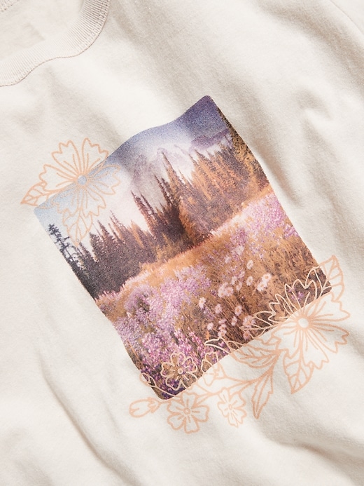 Image number 4 showing, EveryWear Crew-Neck Graphic T-Shirt