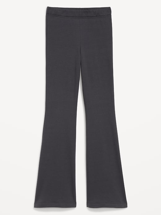 Image number 4 showing, High-Waisted Fleece-Lined Flared Leggings