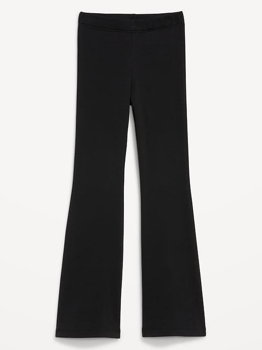 Image number 3 showing, High-Waisted Fleece-Lined Flared Leggings