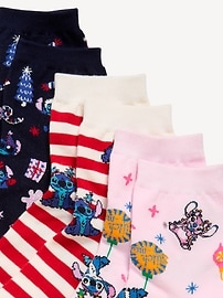 Image number 2 showing, Disney© 3-Pack Novelty Quarter Crew Socks for Women