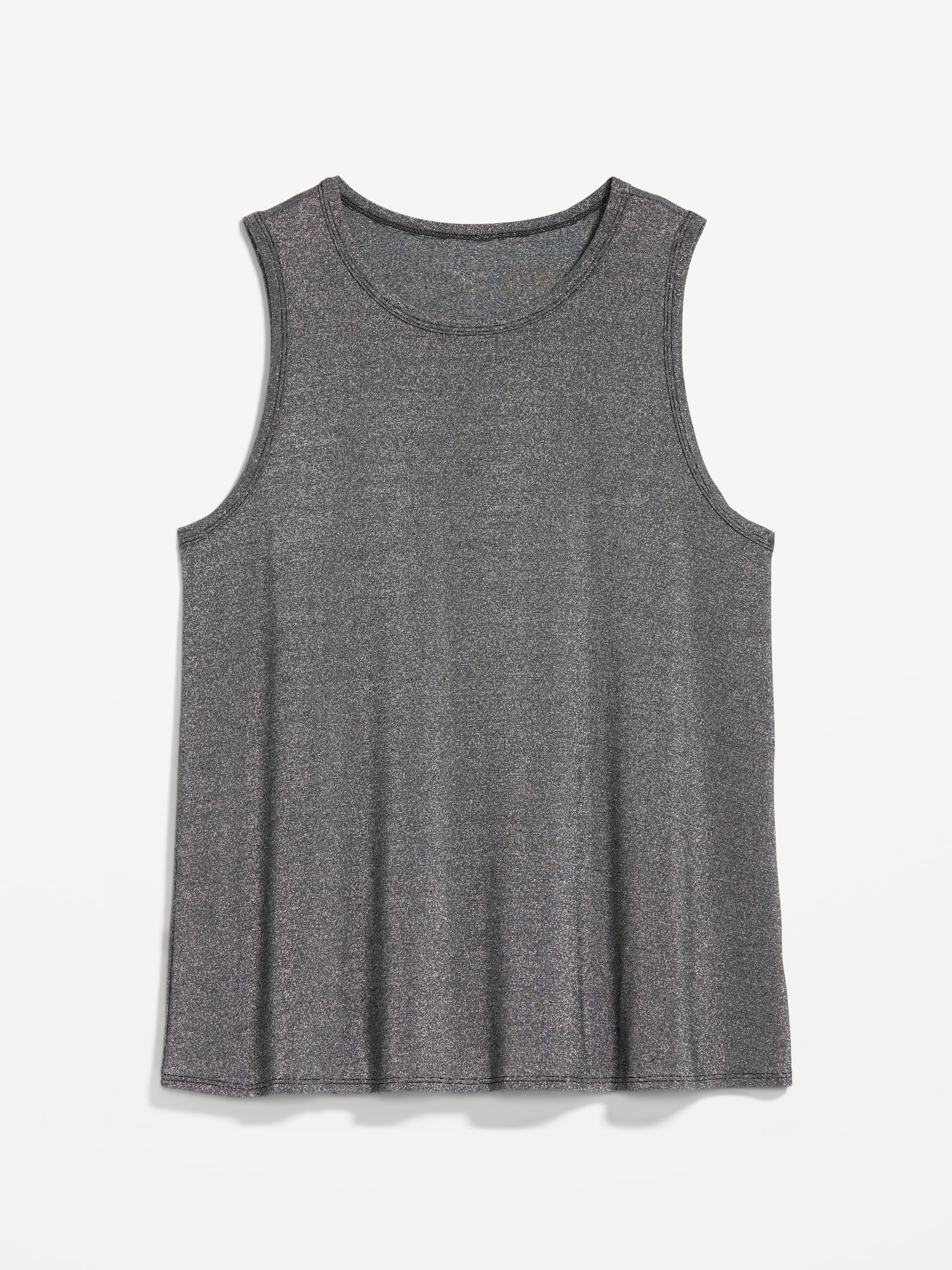 Luxe High-Neck Shine Top