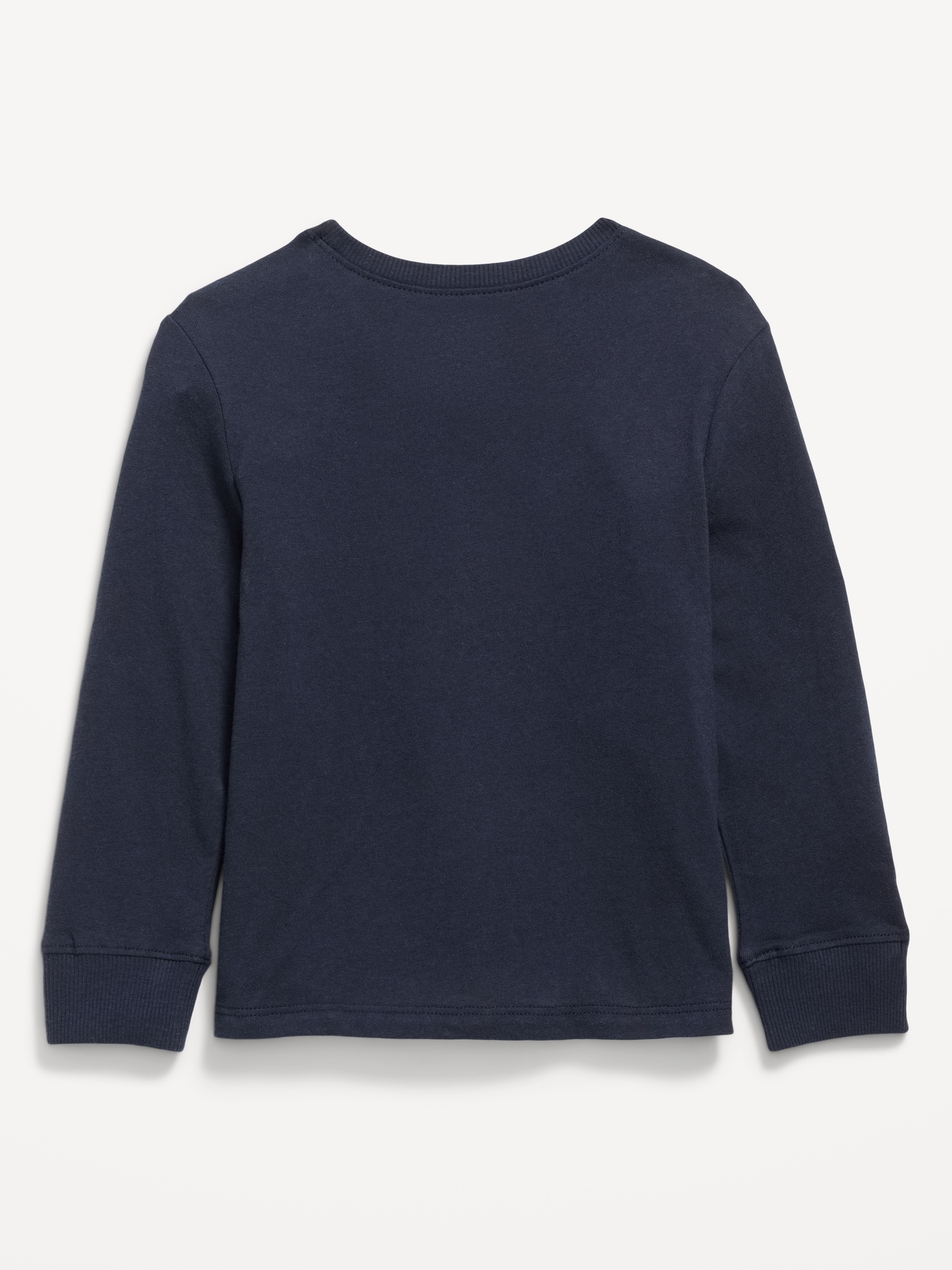 Long-Sleeve Pocket T-Shirt for Toddler Boys
