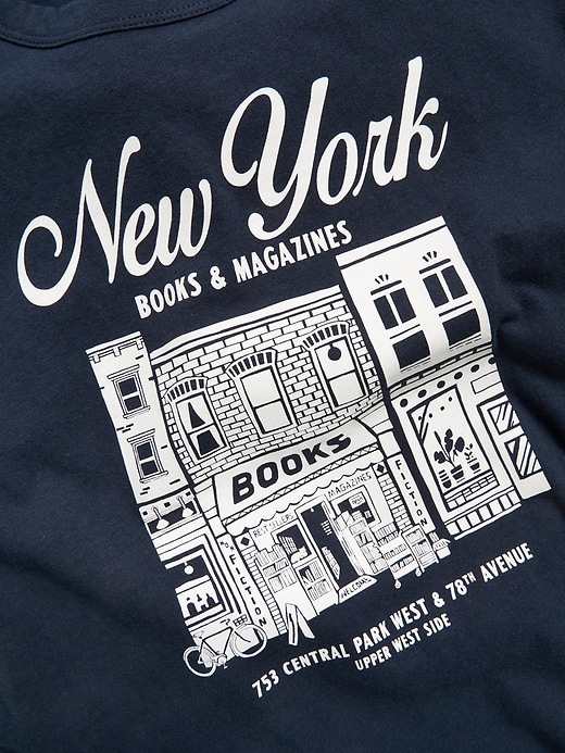Image number 4 showing, EveryWear Crew-Neck Graphic T-Shirt