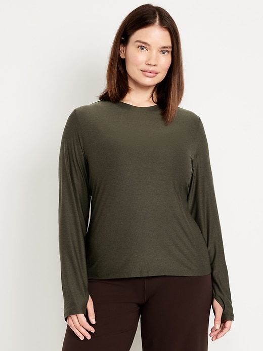 Image number 7 showing, CloudMotion Wrap-Back Top