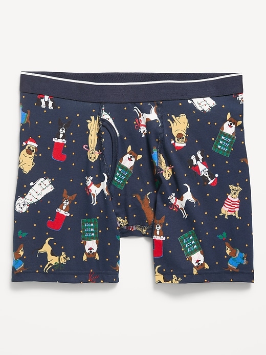 Image number 1 showing, Soft-Washed Boxer Briefs -- 6.25-inch inseam