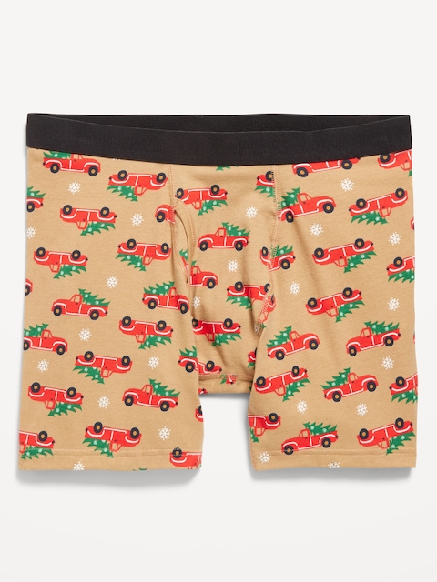Soft-Washed Boxer Briefs -- 6.25-inch inseam - Red Truck