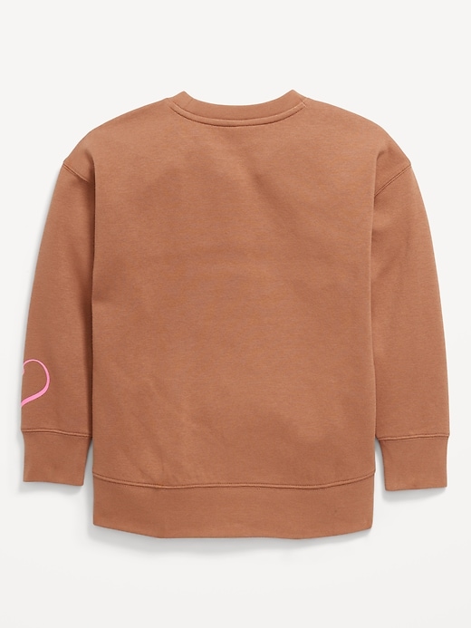 Image number 4 showing, Hello Kitty® Oversized Graphic Tunic Sweatshirt for Girls