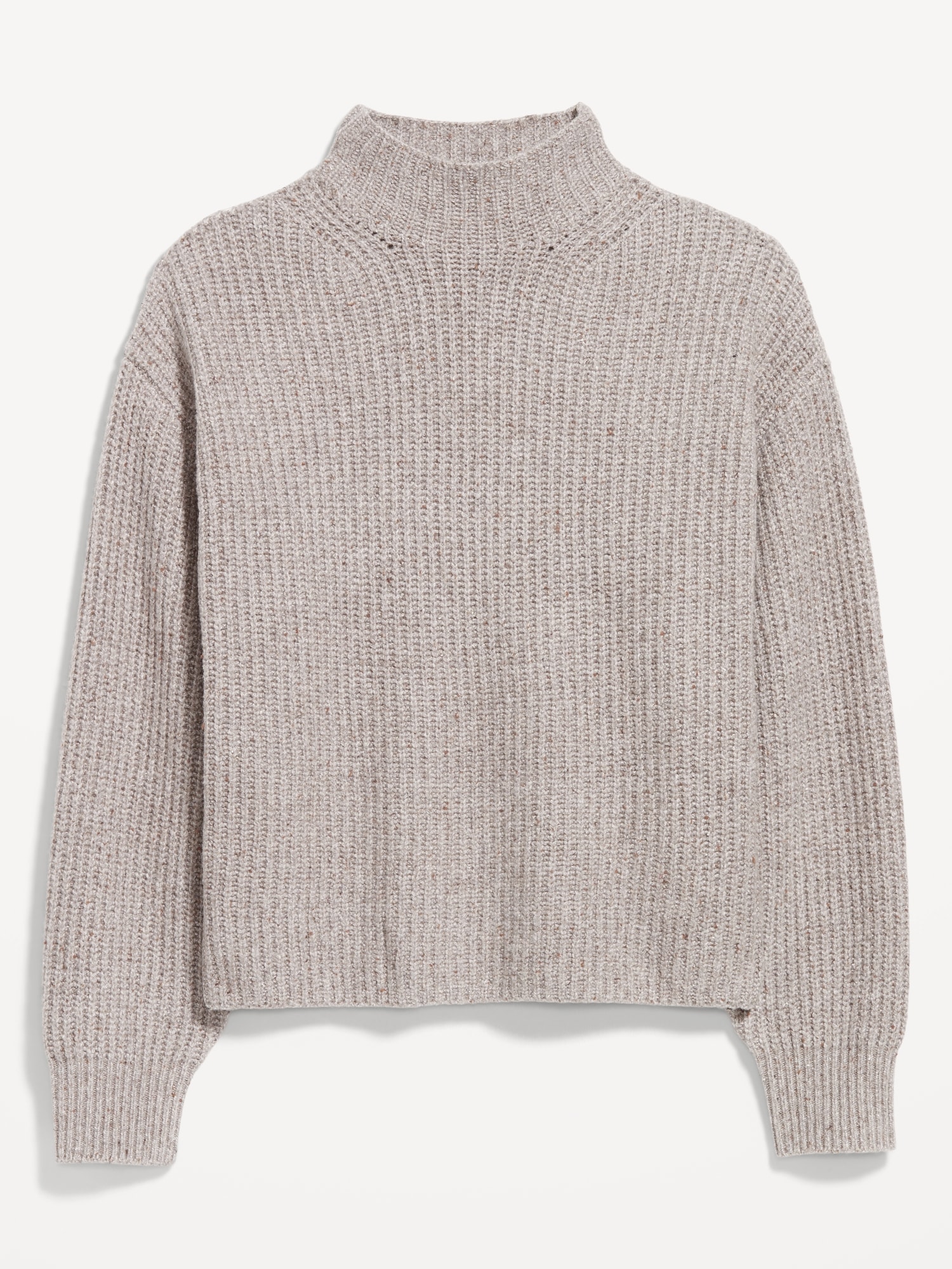 SoSoft Cropped Mock-Neck Sweater | Old Navy