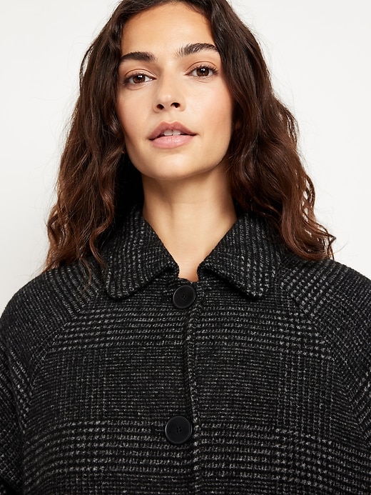 Image number 6 showing, Button-Front Mac Coat
