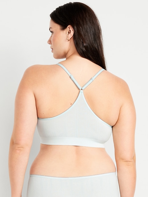 Image number 6 showing, Seamless Racerback Bralette