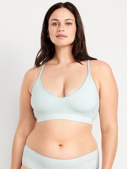 Image number 5 showing, Seamless Racerback Bralette