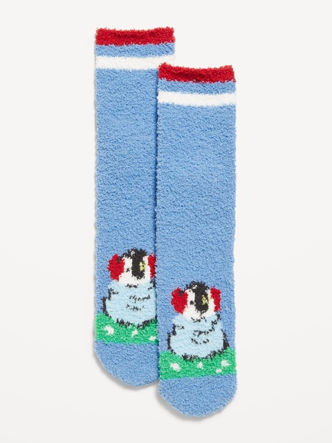 Cozy Socks for Men - Penguin Scarf