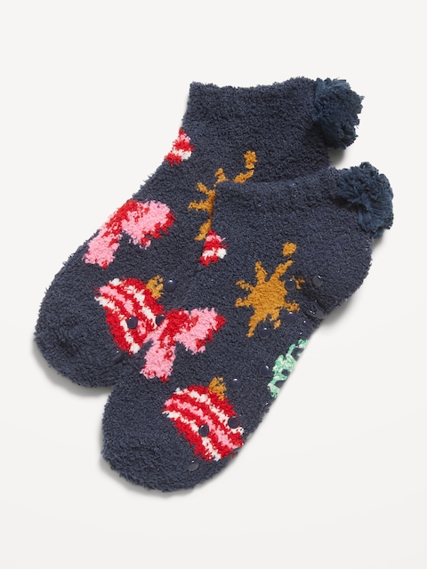 Cozy Ankle Socks for Women - Ornaments
