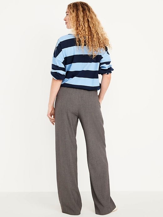 Image number 3 showing, High-Waisted Billie Wide-Leg Trouser