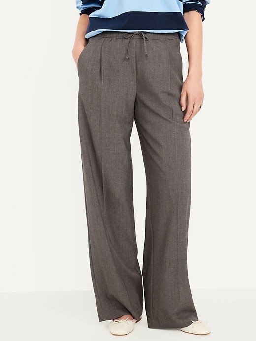 Image number 2 showing, High-Waisted Billie Wide-Leg Trouser