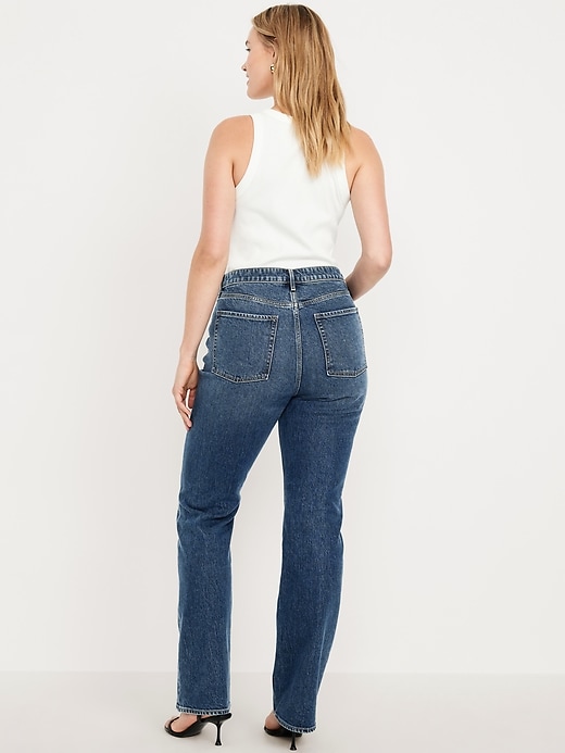 Image number 5 showing, Extra High-Waisted Boot-Cut Jeans