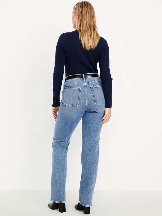 Image number 5 showing, Extra High-Waisted Boot-Cut Jeans