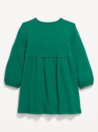 Image number 2 showing, Long-Sleeve Waffle-Knit Dress for Toddler Girls