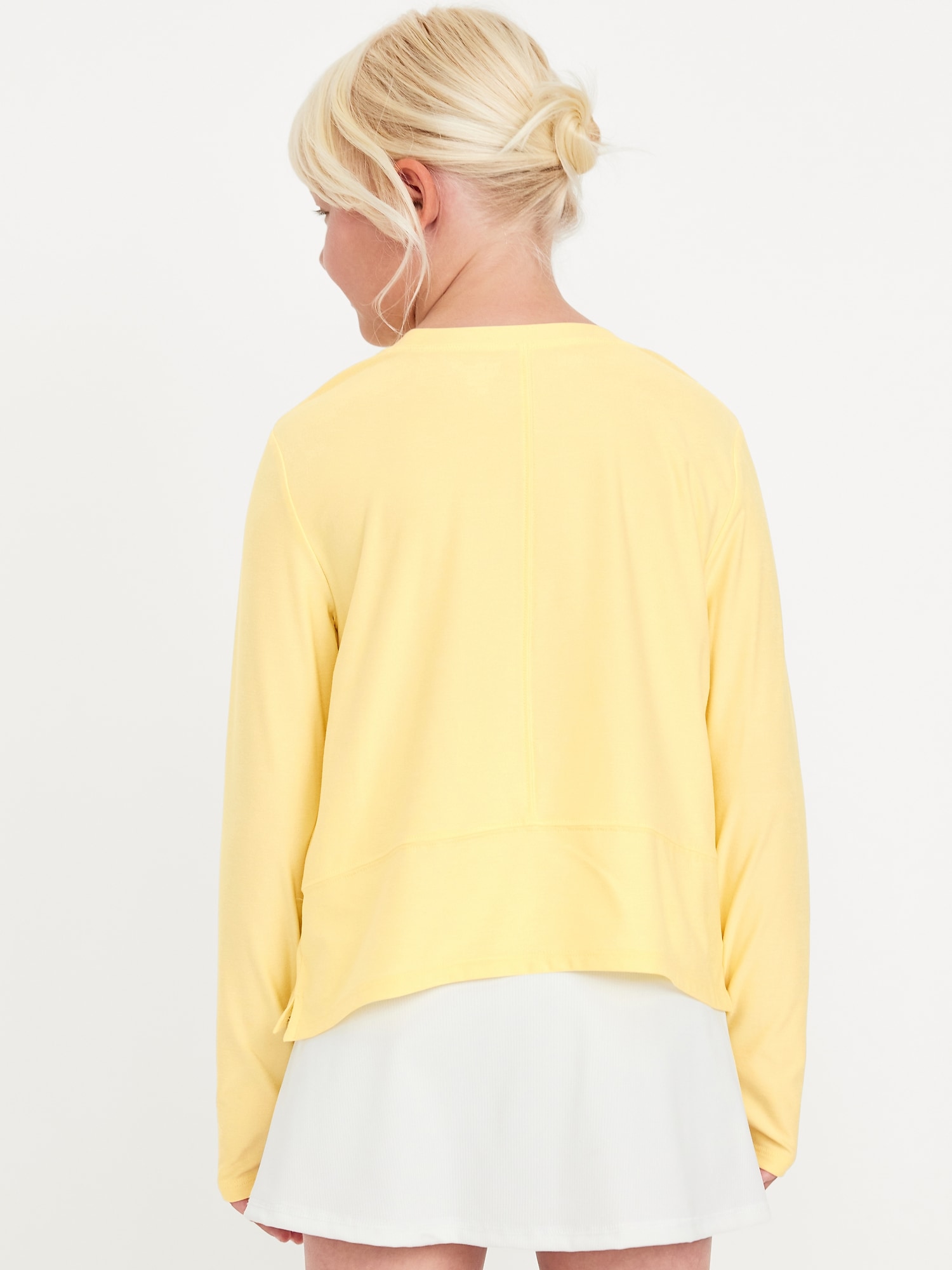 CloudMotion Long-Sleeve Performance T-Shirt for Girls