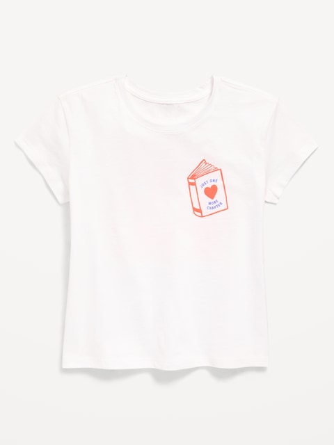 Short-Sleeve Graphic T-Shirt for Girls - Calla Lilies