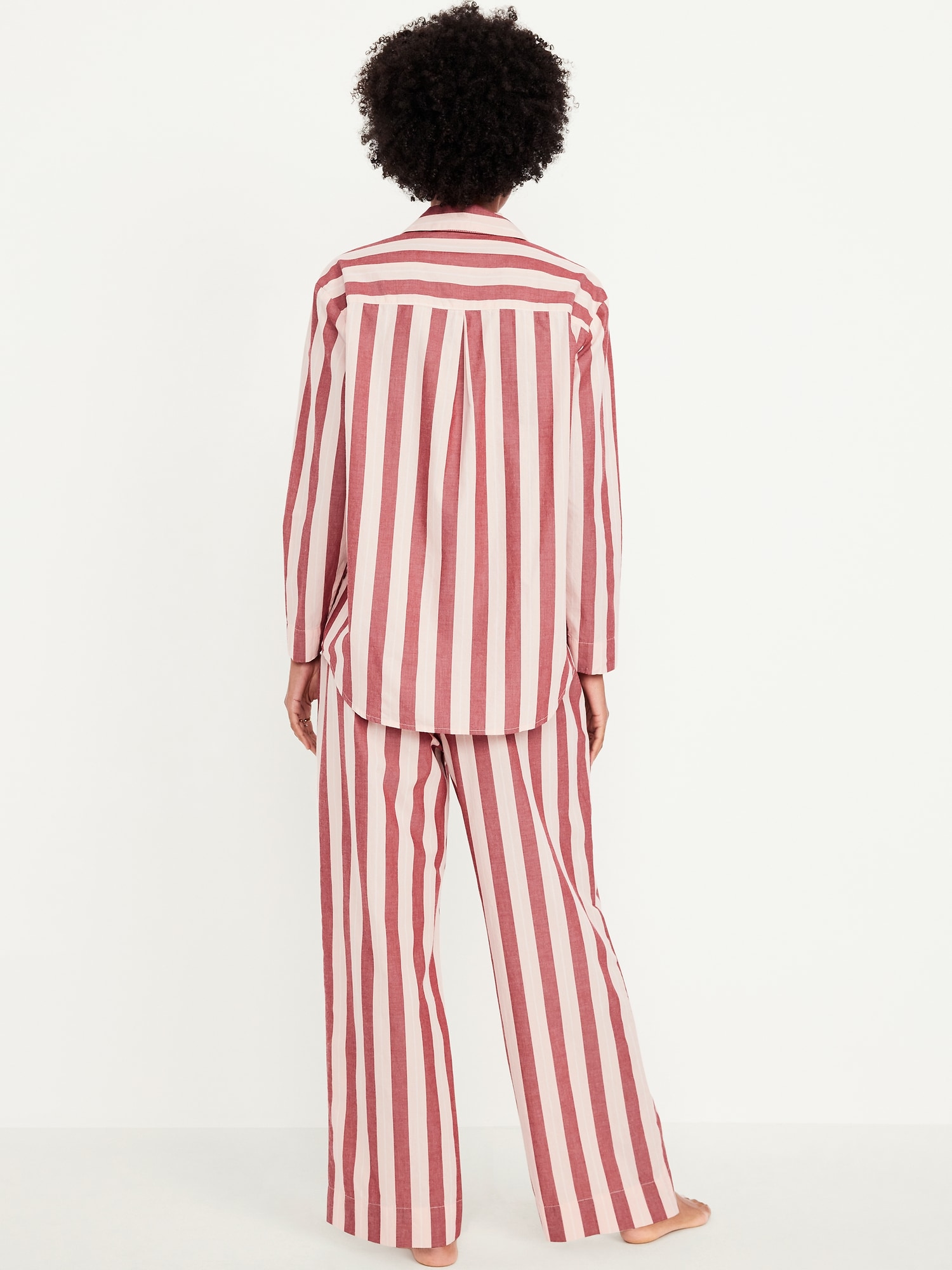 Poplin Pajama Pant Set