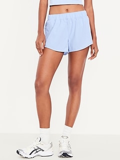 Mid-Rise StretchTech Run Shorts -- 3-inch inseam