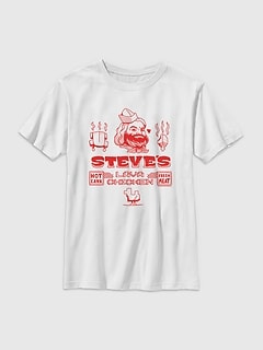 Minecraft Steves Lava Chicken Graphic T-Shirt For Kids