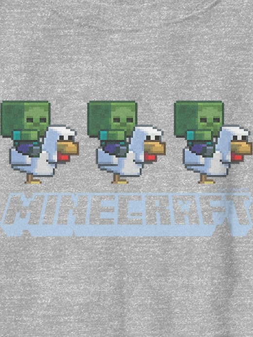 Image number 2 showing, Minecraft Mini Chicken Jockey Graphic T-Shirt For Kids