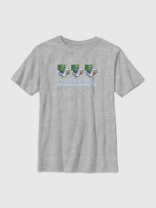 Image number 1 showing, Minecraft Mini Chicken Jockey Graphic T-Shirt For Kids