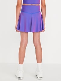 Image number 2 showing, High-Waisted PowerSoft Ribbed Skort for Girls