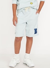 Image number 3 showing, Fleece Jogger Shorts for Boys (At Knee)