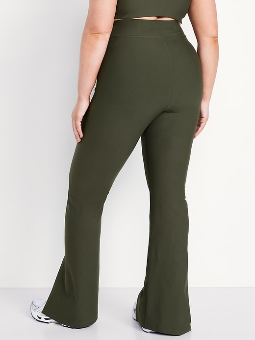 Image number 8 showing, Extra High-Waisted PowerSoft Split-Flare Leggings