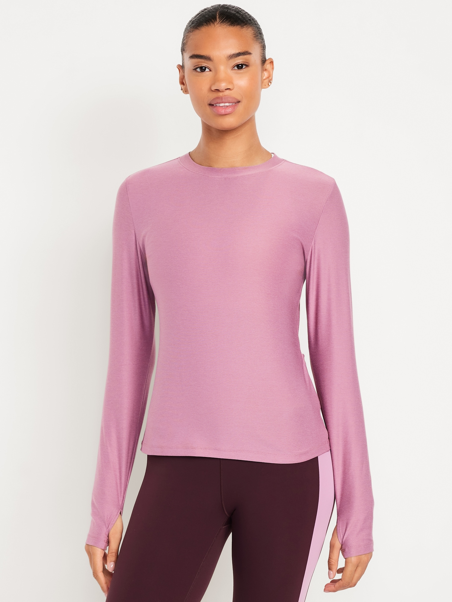 CloudMotion Keyhole Wrap Back Top | Old Navy