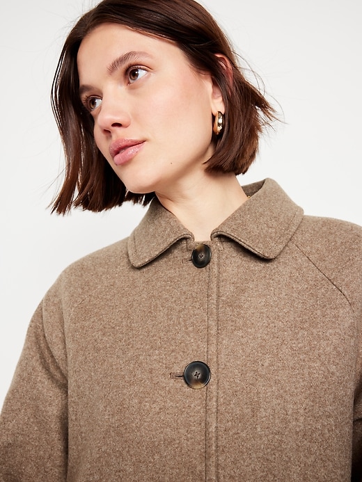 Image number 5 showing, Button-Front Mac Coat